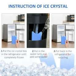 HOMCOM 42" Ice Cooling Tower Fan, Water Conditioner Evaporative Air Cooler Unit With 4 Modes, 3 Speed, Remote Control, Timer, Oscillating For Home Bedroom, Black Unit With 4 Modes, 3 Speed, Remote Control, Timer, Oscillating For Home Bedroom, Black -Tower Store 4Ywb1018065e7e5de jpg