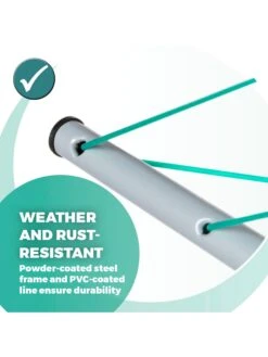 Ourhouse Rotary Airer 40m - Grey -Tower Store 5011247 6