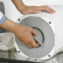 HOMCOM Air Purifier - White -Tower Store 6lefc9181802ab5ac jpg