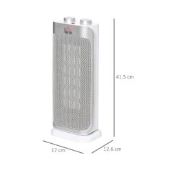 HOMCOM Indoor Space Heater Oscillating Ceramic Heater W/ Adjustable Modes 1000W/2000W -Tower Store 9ff6fcfc8258a5ca8b6d3e6668256f46 fe5f05bb 9422 4422 8137 a5e110c15fab