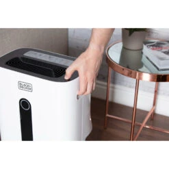 Black & Decker Black+Decker Dehumidifier 20L - White -Tower Store BXEH60004GB 05