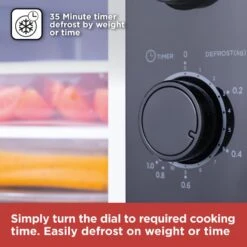 Black & Decker Black+Decker Manual Microwave 800w 20L - Black -Tower Store BXMZ24039GB 06