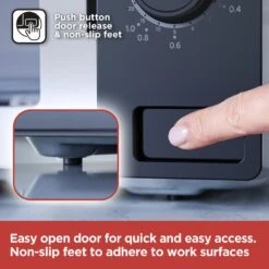 Black & Decker Black+Decker Manual Microwave 800w 20L - Black -Tower Store BXMZ24039GB 07