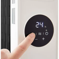 Black & Decker Black+Decker Digital Oil Filled Radiator 2.3kw - White -Tower Store BXRA43015GB 03