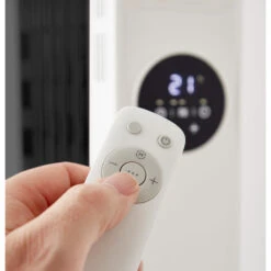 Black & Decker Black+Decker Digital Oil Filled Radiator 2.3kw - White -Tower Store BXRA43015GB 06