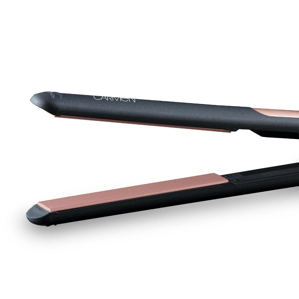 Carmen Noir Ceramic Hair Straightener - Black 5 Carmen Noir Ceramic Hair Straightener - Black - Image 5