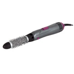 Carmen Neon Hair Brush 4in1 - Graphite