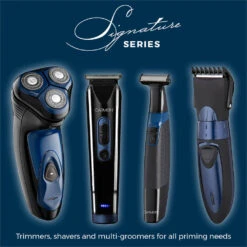 Carmen Men's Signature Trimmer Set - Blue -Tower Store C81139 08