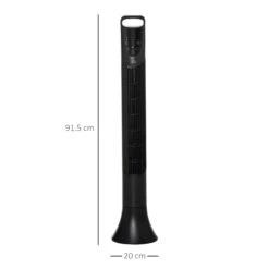 HOMCOM Tower Fan 91.5cm - Black 11 HOMCOM Tower Fan 91.5cm - Black -Tower Store I2Ne4917e70daf153