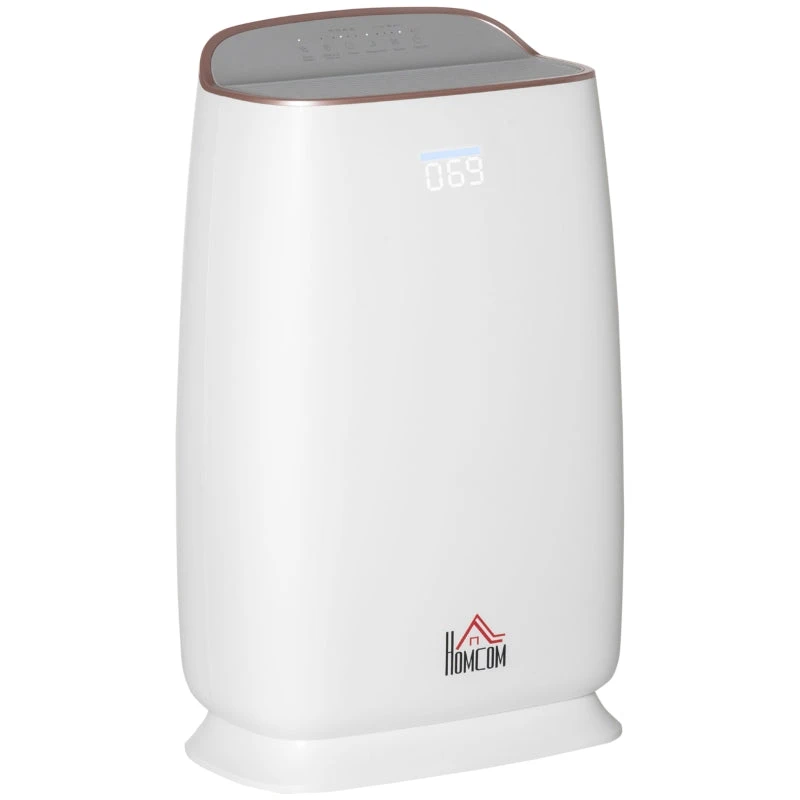 HOMCOM Air Purifiers - White 1 HOMCOM Air Purifiers - White