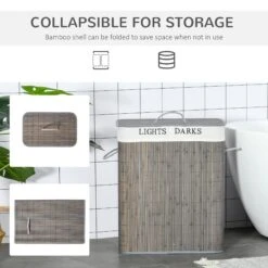 HOMCOM Laundry Hamper -Tower Store Ls321b17dc554b6e4 c9c7f675 47f6 45d4 8290 3399d7686578