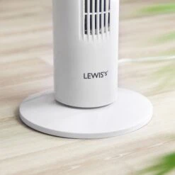 Lewis's 32 Inch -Tower Fan White -Tower Store MicrosoftTeams image 1030