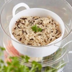 Tower Presto Steam Cooker 2 Tier - White -Tower Store PT21004WHT 2 Tier Steam Cooker Tower Presto FS02