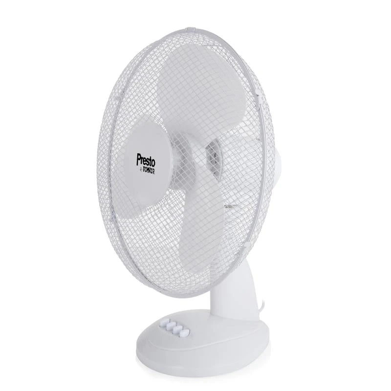 Tower Presto Desk Fan 16" - White 1 Tower Presto Desk Fan 16" - White