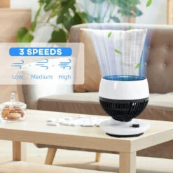 HOMCOM Electric Table Desk Fan 28cm - White 17 HOMCOM Electric Table Desk Fan 28cm - White -Tower Store Pty88c17fb5e7f803 jpg 836501e9 0333 448e 98de 69a26d3b03be