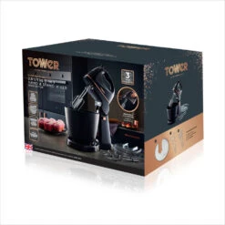 Tower Rose Gold Hand & Stand Mixer - Black -Tower Store RK TO 1701T12039FeatureIcons10