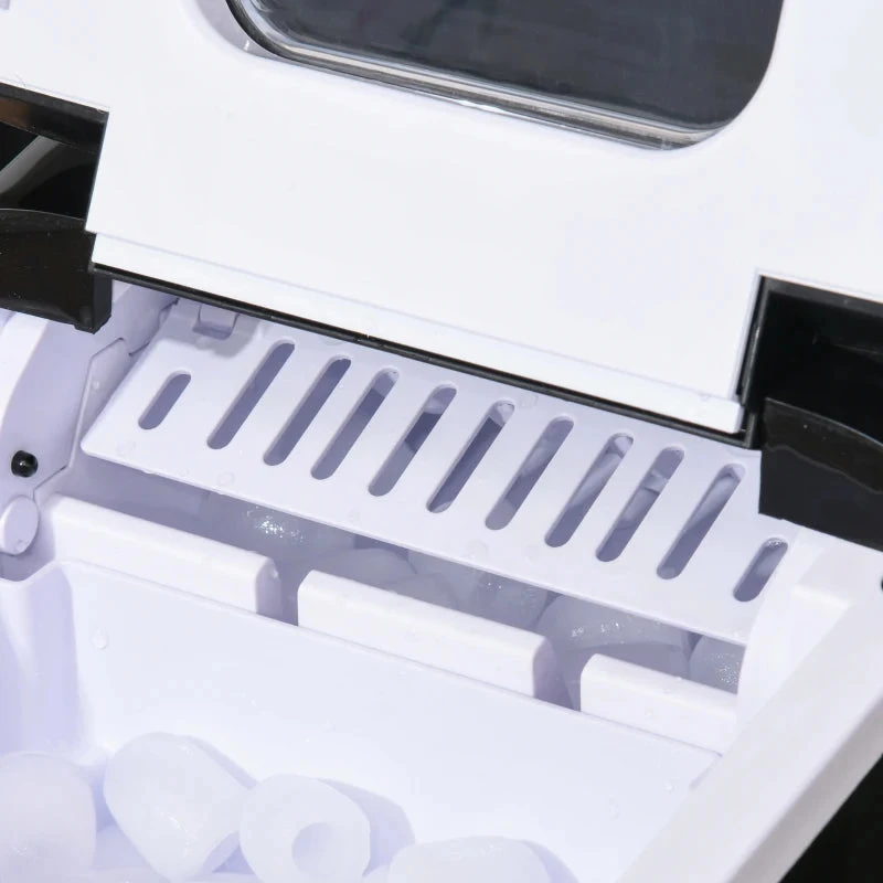 HOMCOM Ice Maker 12kg - Black 9 HOMCOM Ice Maker 12kg - Black - Image 9