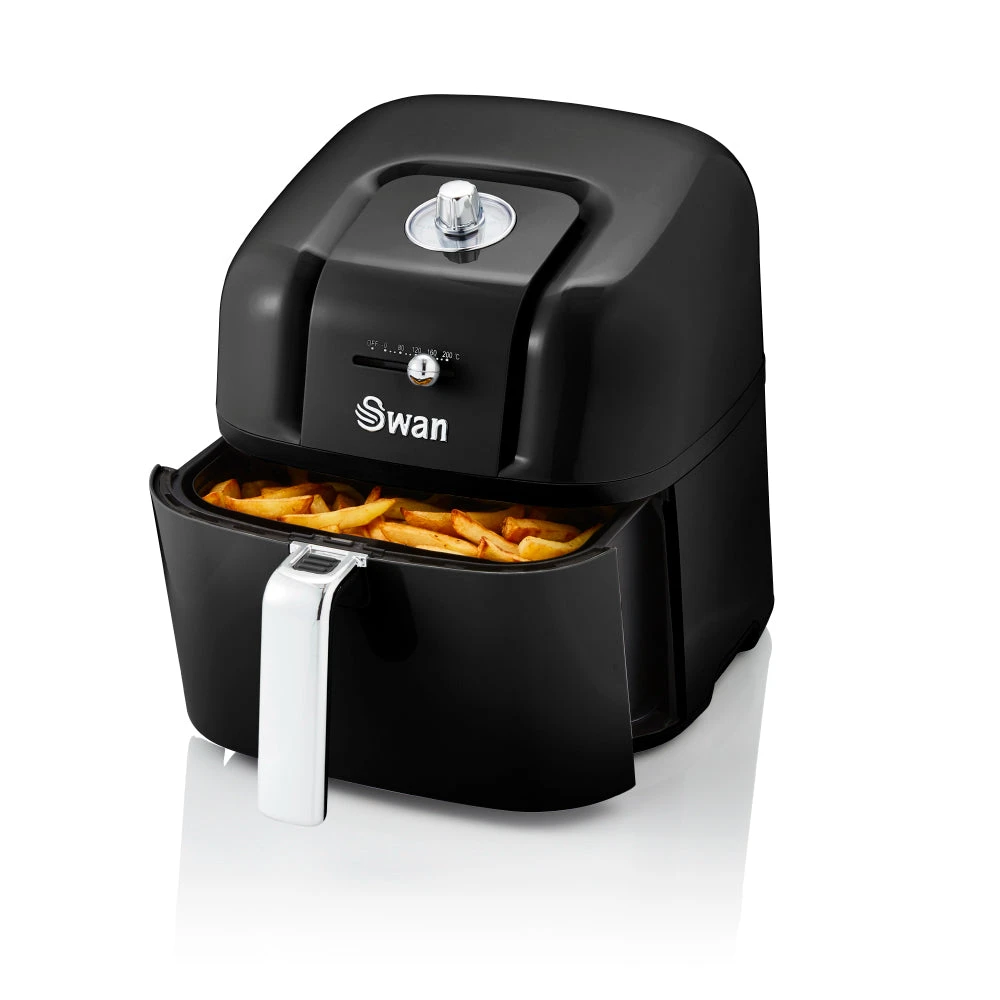 Swan Retro Air Fryer Manual 6L - Black 12 Swan Retro Air Fryer Manual 6L - Black - Image 12