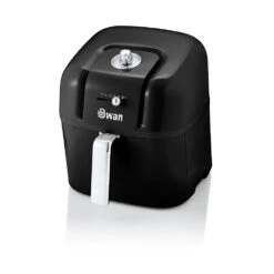 Swan Retro Air Fryer Manual 6L - Black