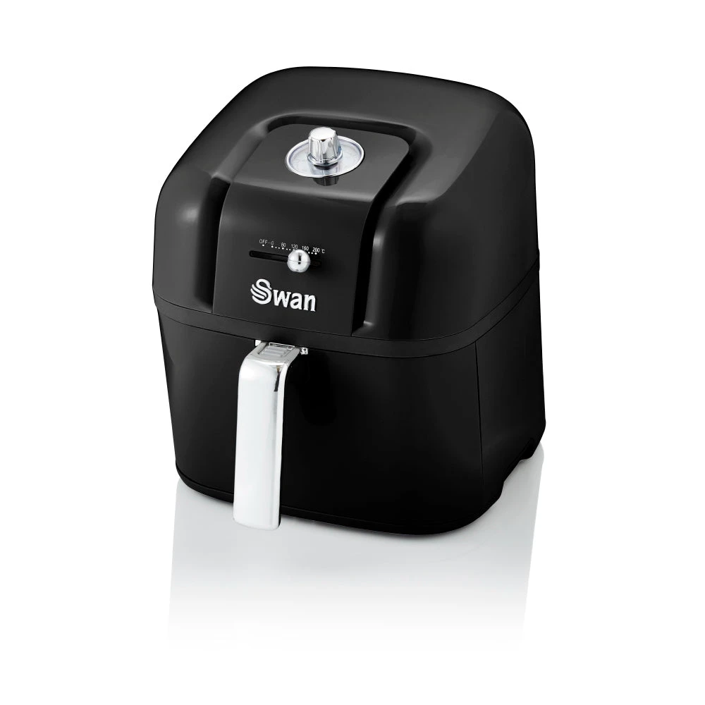 Swan Retro Air Fryer Manual 6L - Black 1 Swan Retro Air Fryer Manual 6L - Black