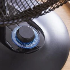 Swan Desk Fan 12" - Black -Tower Store SFA23022N 05