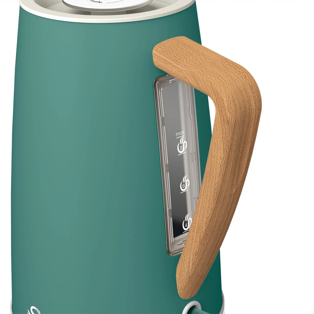 Swan Nordic Cordless Kettle 1.7L - Green 6 Swan Nordic Cordless Kettle 1.7L - Green - Image 6