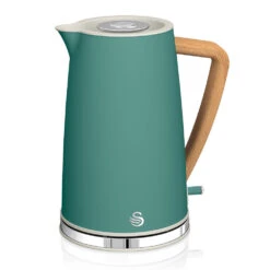 Swan Nordic Cordless Kettle 1.7L - Green 15 Swan Nordic Cordless Kettle 1.7L - Green -Tower Store SK14610GREN HERO 1
