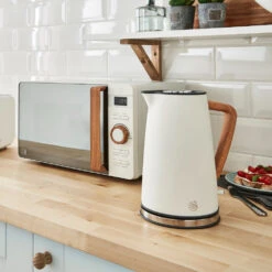 Swan Nordic Cordless Kettle 1.7L - White -Tower Store SK14610WHTN LIFESTYLE 4