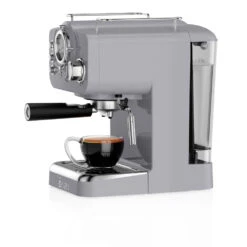 Swan Pump Espresso Coffee Machine - Grey -Tower Store SK22110GRN FEATURE 8