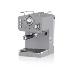 Swan Pump Espresso Coffee Machine - Grey -Tower Store SK22110GRN HERO 1