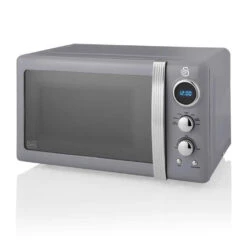 Swan Digital Microwave 800W - Grey