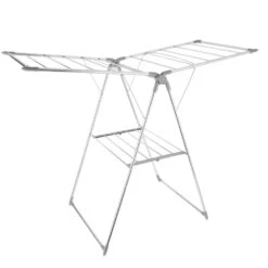 Ourhouse Winged Clothes Airer - Grey