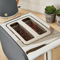 Swan Nordic 2 Slice Toaster - Grey -Tower Store ST14610GRYN LIFESTYLE 3