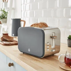 Swan Nordic 2 Slice Toaster - Grey -Tower Store ST14610GRYN LIFESTYLE 5