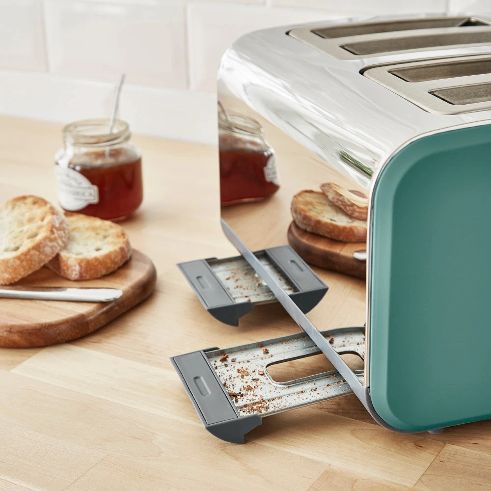 Swan Nordic 4 Slice Toaster - Green 4 Swan Nordic 4 Slice Toaster - Green - Image 4