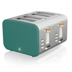 Swan Nordic 4 Slice Toaster - Green