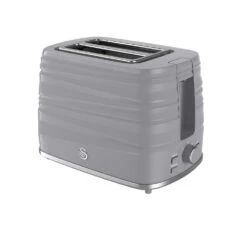 Swan Symphony 2 Slice Toaster - Grey -Tower Store ST31050GRN