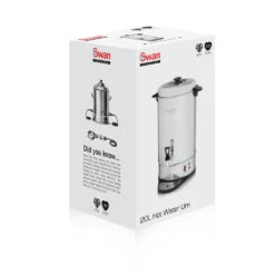 Swan Tea Urn 20L - Stainless Steel -Tower Store SWU20L BOX 4