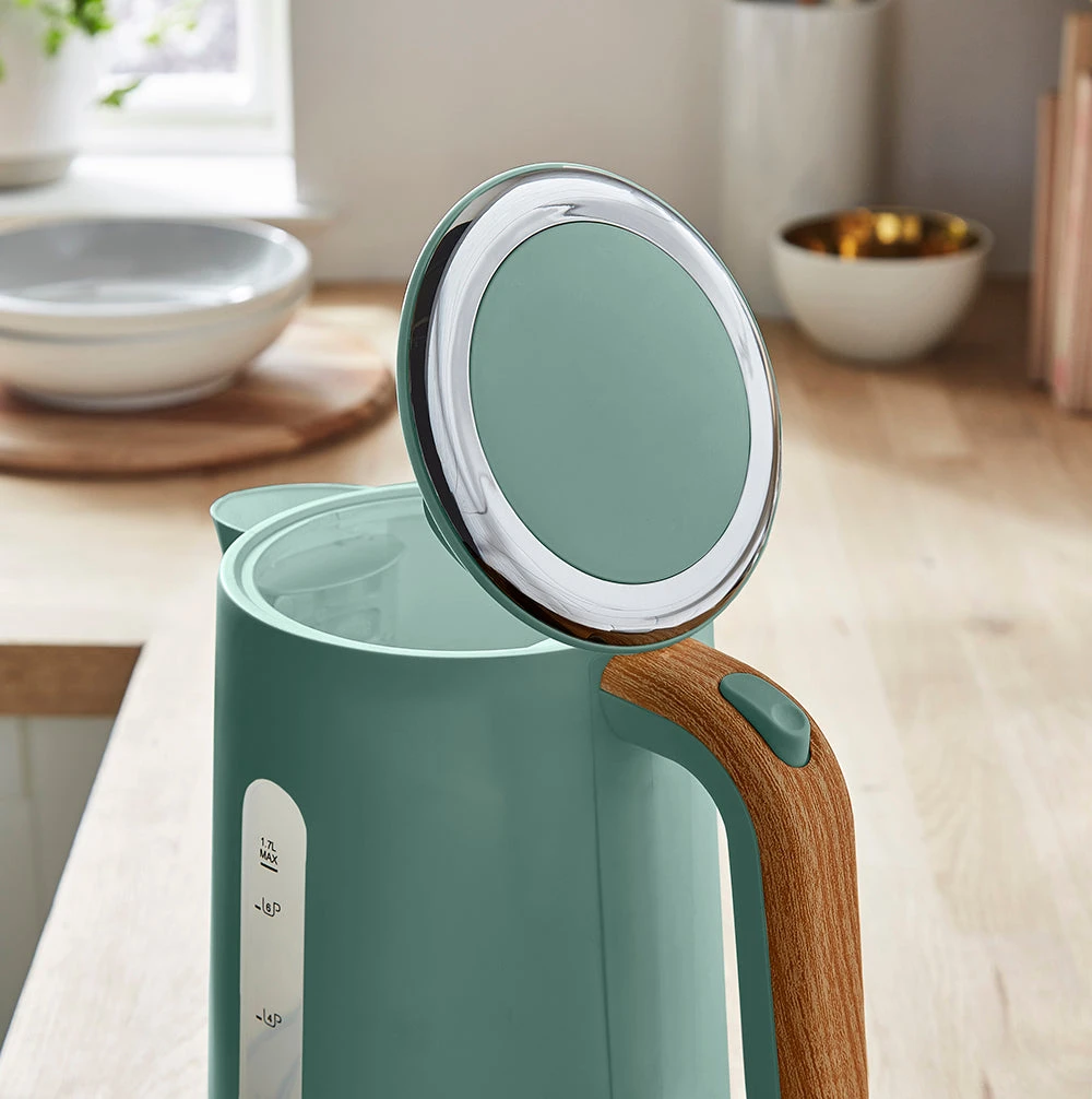 Tower Scandi 3KW 1.7L Rapid Boil Kettle - Jade Green 3 Tower Scandi 3KW 1.7L Rapid Boil Kettle - Jade Green - Image 3