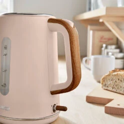Tower Scandi 3KW 1.7L Rapid Boil Kettle - Pastel Pink -Tower Store T10037PCLY 05