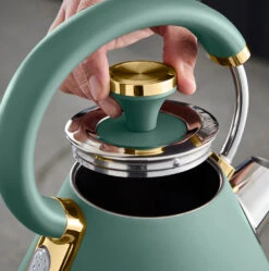 Tower Cavaletto 3KW 1.7 Litre Pyramid Kettle - Jade Green -Tower Store T10044JDE 03