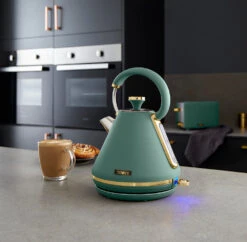 Tower Cavaletto 3KW 1.7 Litre Pyramid Kettle - Jade Green -Tower Store T10044JDE 07