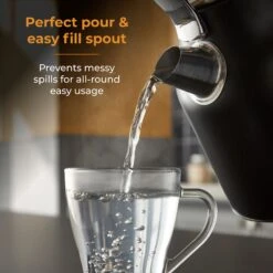 Tower Renaissance 1.7L 3KW Kettle - Black -Tower Store T10063BLK 04