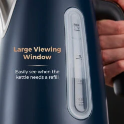 Tower Cavaletto Jug Kettle 1.7L 3KW - Midnight Blue -Tower Store T10066BLU 05