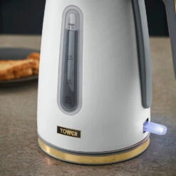 Tower Cavaletto 1.7L 3KW Jug Kettle - White 12 Tower Cavaletto 1.7L 3KW Jug Kettle - White -Tower Store T10066WHT 04