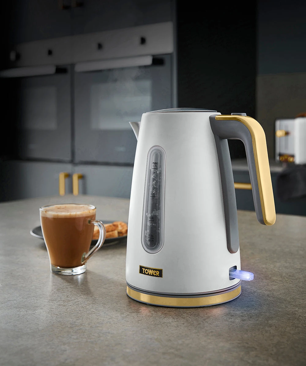 Tower Cavaletto 1.7L 3KW Jug Kettle - White 9 Tower Cavaletto 1.7L 3KW Jug Kettle - White - Image 9