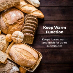 Tower Gluten Free Digital Bread Maker With Nut Dispenser 14 Tower Gluten Free Digital Bread Maker With Nut Dispenser -Tower Store T11002 08