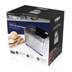 Tower Gluten Free Digital Bread Maker With Nut Dispenser 18 Tower Gluten Free Digital Bread Maker With Nut Dispenser -Tower Store T11002 12