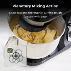 Tower Stand Mixer 1000W - Black 26 Tower Stand Mixer 1000W - Black -Tower Store T12033 04