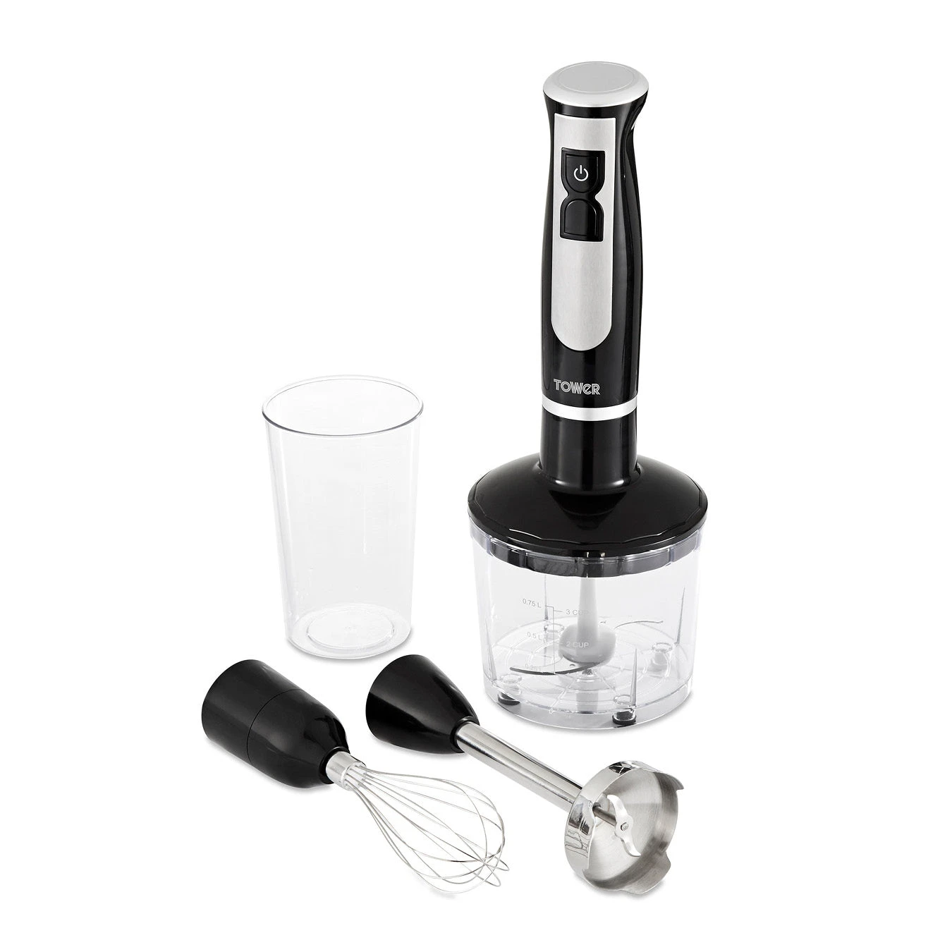 Tower 4 -in-1 Hand Blender 1 Tower 4 -in-1 Hand Blender